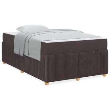 Bettgestell Sonstiges Dunkelbraun 120 x 200 cm Stoff
