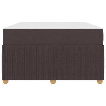 Bettgestell Sonstiges Dunkelbraun 120 x 200 cm Stoff