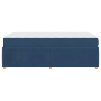 Bettgestell Sonstiges Blau 120 x 200 cm Stoff