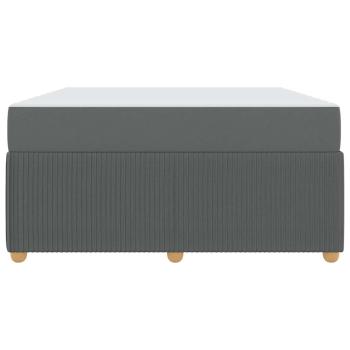 Bettgestell Sonstiges Dunkelgrau 140 x 200 cm Stoff