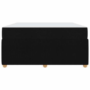 Bettgestell Sonstiges Schwarz 140 x 200 cm Stoff