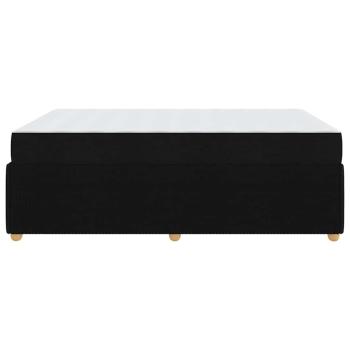 Bettgestell Sonstiges Schwarz 140 x 200 cm Stoff