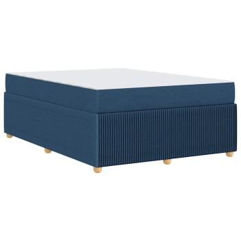 Bettgestell Sonstiges Blau 160 x 200 cm Stoff