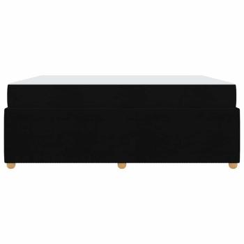 Bettgestell Sonstiges Schwarz 180 x 200 cm Stoff