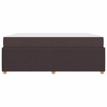 Bettgestell Sonstiges Dunkelbraun 180 x 200 cm Stoff