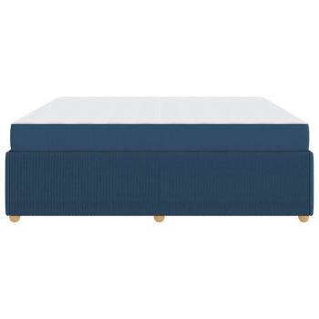 Bettgestell Sonstiges Blau 180 x 200 cm Stoff