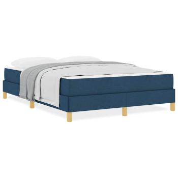 Boxspringbett Taupe, Braun 160 x 200 cm Stoff, Ingenieurholz