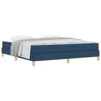 Boxspringbett Taupe, Braun 180 x 200 cm Stoff, Ingenieurholz