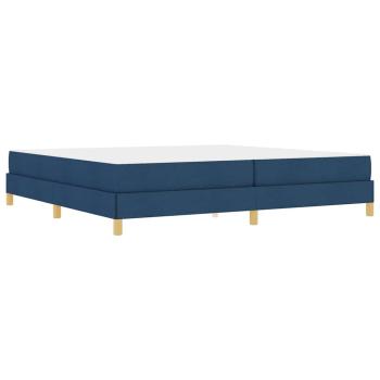Boxspringbett Taupe, Braun 200 x 200 cm Stoff, Ingenieurholz