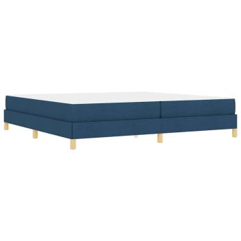 Boxspringbett Taupe, Braun 200 x 200 cm Stoff, Ingenieurholz