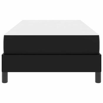 Bett Sonstiges Schwarz 90 x 190 cm Kunstleder