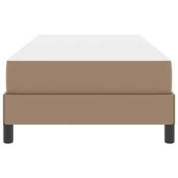 Bett Sonstiges Cappuccino 90 x 200 cm Kunstleder