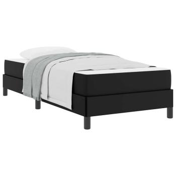 Bett Sonstiges Schwarz 100 x 200 cm Kunstleder