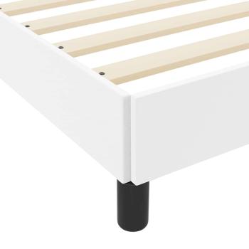 Bett Sonstiges Reinweiß 100 x 200 cm Kunstleder