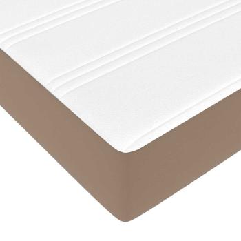 Bett Sonstiges Cappuccino 100 x 200 cm Kunstleder
