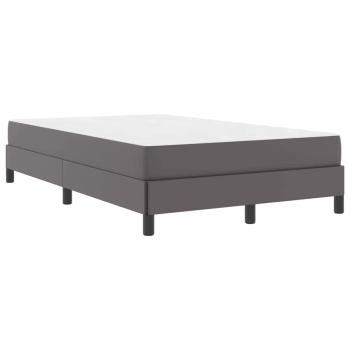 Bett Sonstiges Grau 120 x 200 cm Kunstleder