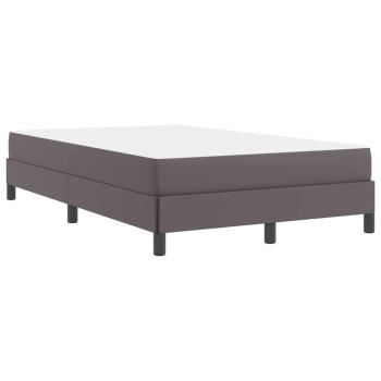 Bett Sonstiges Grau 120 x 200 cm Kunstleder