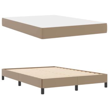 Bett Sonstiges Cappuccino 140 x 190 cm Kunstleder