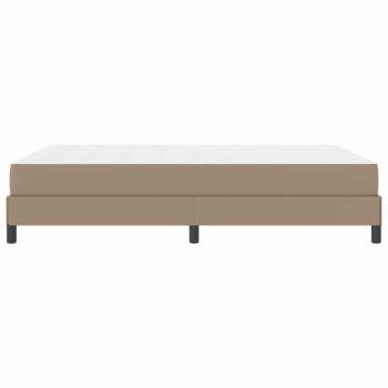 Bett Sonstiges Cappuccino 140 x 200 cm Kunstleder
