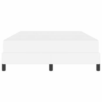 Bett Sonstiges Reinweiß 160 x 200 cm Kunstleder