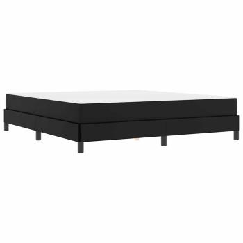 Bett Sonstiges Schwarz 180 x 200 cm Kunstleder