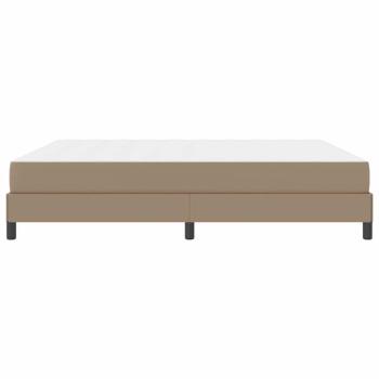 Bett Sonstiges Cappuccino 180 x 200 cm Kunstleder