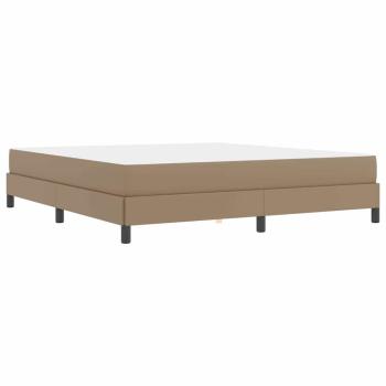 Bett Sonstiges Cappuccino 180 x 200 cm Kunstleder
