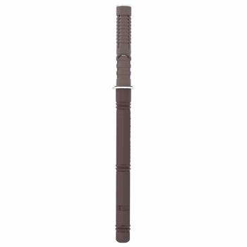 Schwebende Regalhalterungen 12 pcs Braun Ø14 x 210 mm Stahl