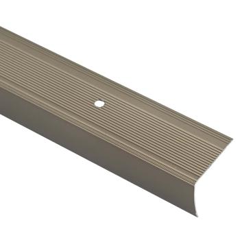 Treppenkantenprofile 10 pcs Champagner 67 cm Aluminium