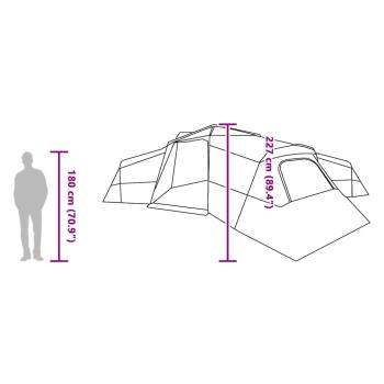 Zelt Blau Groß Polyester