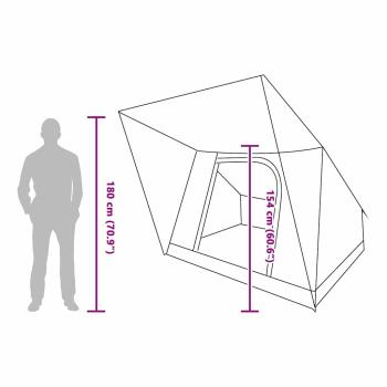 Zelt Grün 282 x 225 x 154 cm