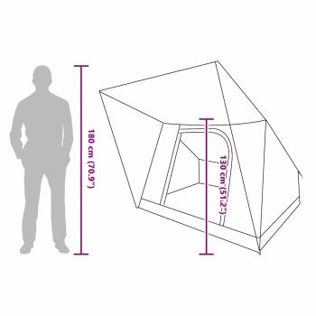 Zelt Blau 223 x 163 x 130 cm