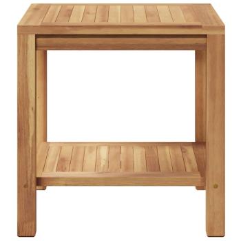 Couchtisch Braun 45 x 45 x 45 cm Massives Teakholz