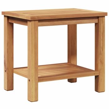 Couchtisch Braun 50 x 35 x 45 cm Massives Teakholz