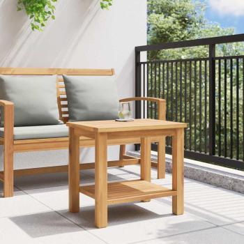 Couchtisch Braun 50 x 35 x 45 cm Massives Teakholz
