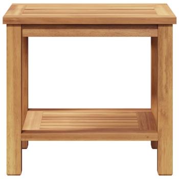 Couchtisch Braun 50 x 35 x 45 cm Massives Teakholz