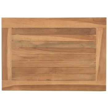 Couchtisch Braun 50 x 35 x 45 cm Massives Teakholz