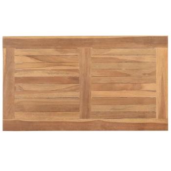 Couchtisch Braun 70 x 40 x 45 cm Massives Teakholz