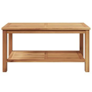 Couchtisch Braun 90 x 50 x 45 cm Massives Teakholz