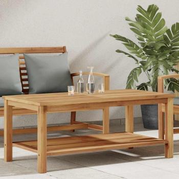 ARDEBO.de - Couchtisch Braun 110 x 55 x 45 cm Massives Teakholz