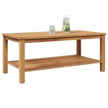 Couchtisch Braun 110 x 55 x 45 cm Massives Teakholz