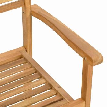 Garten Stapelstühle 4 pcs Braun 55.5 x 55.5 x 90 cm