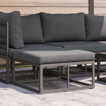ARDEBO.de - Gartenmöbel-Sets mit Kissen Schwarz und Anthrazit