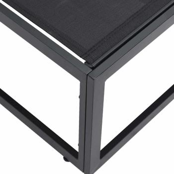 Gartenmöbel-Sets mit Kissen Schwarz und Anthrazit