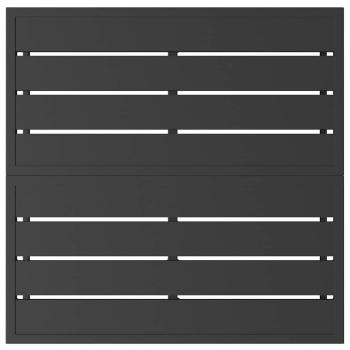 Gartenmöbel-Sets Schwarz Stahl