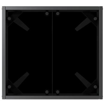 Liegestuhl mit Kissen -Person 2 pcs Braun 40 x 40 x 40,5 cm Poly Rattan
