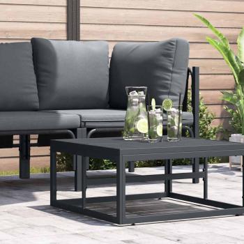 ARDEBO.de - Gartenmöbel-Sets Anthrazit Stahl