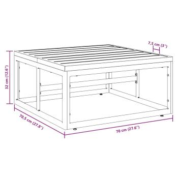 Gartenmöbel-Sets Anthrazit Stahl