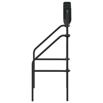 Schießziel Schwarz 40 x 34 x 53 cm Stahl