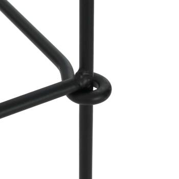 Schießziel Schwarz 40 x 34 x 53 cm Stahl